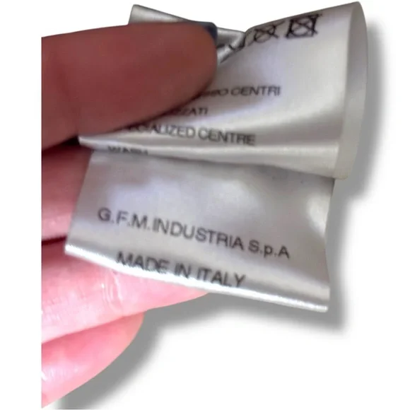 Hache Vintage Genuine Italian Leather Elegant Cream Women's Cape Coat - Picture 11 of 16